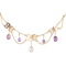A Gold and Amethyst Necklace - image 2