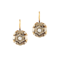 A Pair of Gold Diamond Earrings **SOLD** - image 1