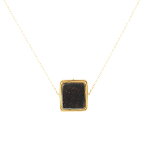 Victorian Bloodstone & Carnelian Locket | Fob Pendant in 15ct Gold | c.1880
