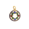 A Gold and Enamel Pendant - image 1