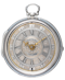 SILVER CHAMPLEVE DIAL WATCH BY LESTOURGEON - image 1