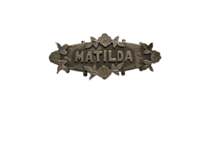 Matilda Victorian silver name brooch.Spectrum