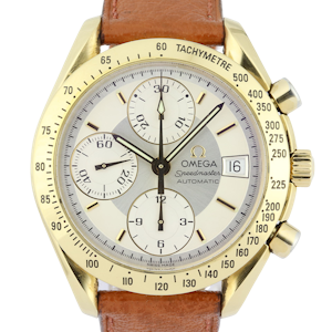 OMEGA Speedmaster Automatic Movement Chronograph 18K Yellow Gold