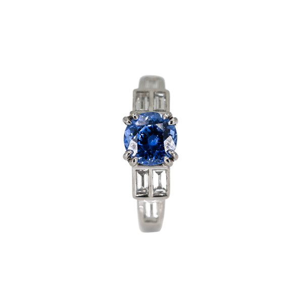 A Sapphire and Diamond Ring Offered by The Gilded Lily - image 1