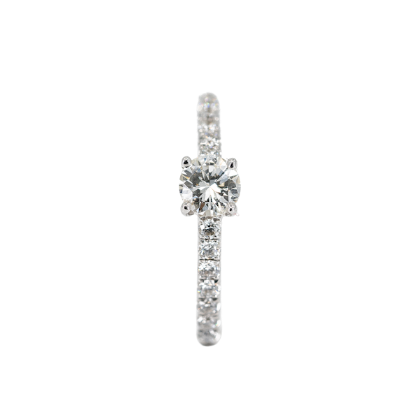 A One Third of a Carat Solitaire Diamond Ring Offered by The Gilded Lily - image 1