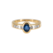 A Sapphire and Diamond Ring by Chaumet, Paris, Offered By The Gilded Lily - image 1