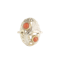 A Silver and Coral Ring - image 1