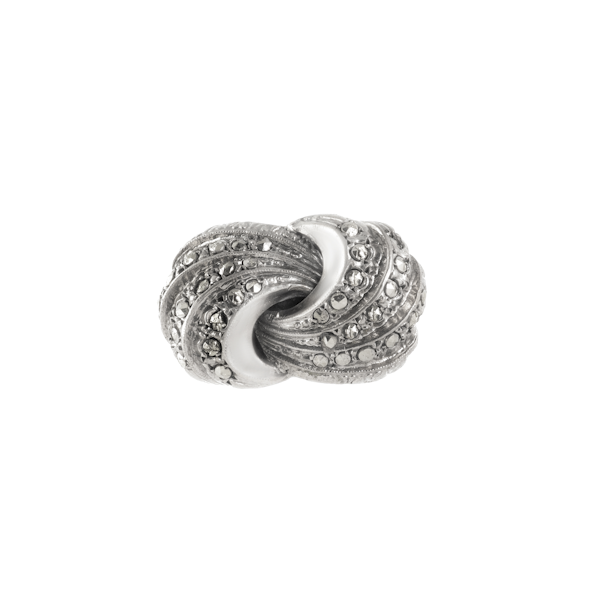 A Silver Marcasite Ring - image 1