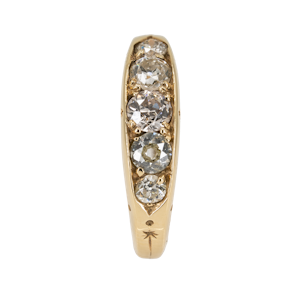 Antique 5 stone diamond ring