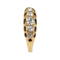 5 stone diamond ring set in 18 ct gold - image 1