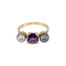 An Amethyst and Grey Pearl Ring Offered by The Gilded Lily - image 1