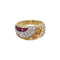 A Ruby and Citrine Ring Offered by The Gilded Lily - image 1