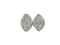 Marquise shaped diamond cluster stud earrings sku 4970 DBGEMS - image 1