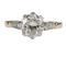 Antique 1.60ct old European transitional cut diamond engagement ring sku 4973 DBGEMS - image 1