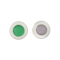 A pair of Silver, Chalcedony, Mother of Pearl stud Earrings - image 1