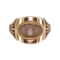 Georgian oval shaped locket ring - image 1