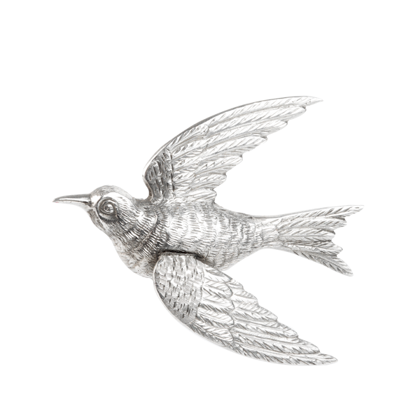 A Silver Bird Brooch - image 1