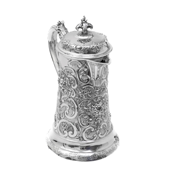 Silver tankard by Robert Hennell - image 1