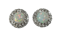 Antique opal and diamond earrings sku 5031  DBGEMS - image 1