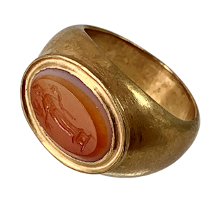 Ancient Roman intaglio ring