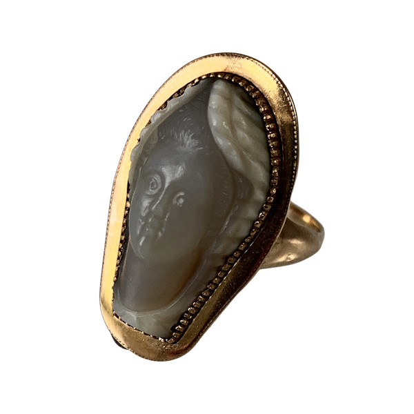 Eighteenth century cameo ring - image 1