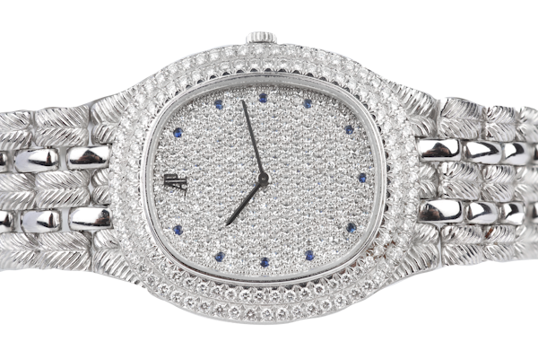 An Audemars Piguet Diamond Faced Dress Watch Offered By The Gilded Lily - image 1