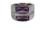 Modern amethyst and diamond dress ring sku 5066  DBGEMS - image 1