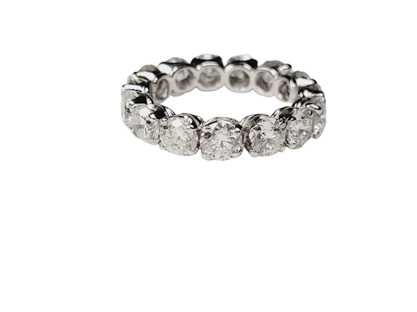Full hoop diamond eternity ring sku 5097  DBGEMS - image 1