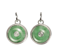 Jade And Diamond Drop Earrings, 4.50ct - image 1