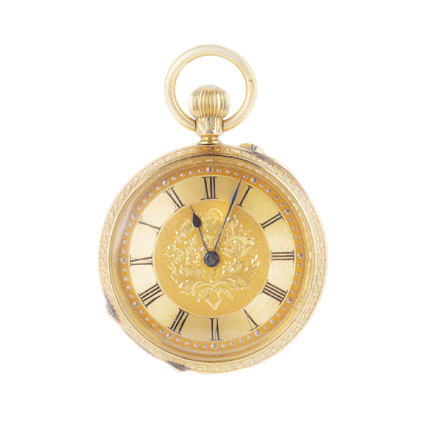 A Gold Pocket Watch - image 1