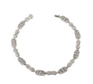 Early 20th Century French Diamond Necklace / Bracelets