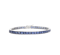 Sapphire Platinum Line Bracelet - image 1