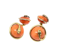 Coral And Gold Snake Cufflinks, Circa 1890 - image 1