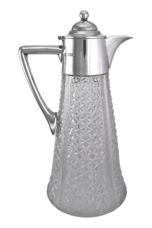 TRAVIS, WILSON & Co - Sterling Silver CLARET JUG / Decanter - 1913