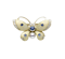 Enamel Butterfly Brooch - image 1
