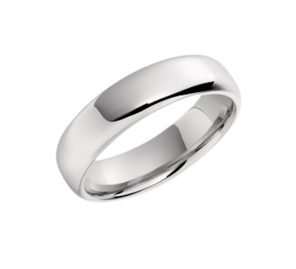 18ct Wedding Ring Band - image 1