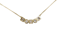 Cool diamond gold necklace sku 5115  DBGEMS - image 1