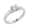 Princess Cut Diamond Ring, 0.71ct - image 1