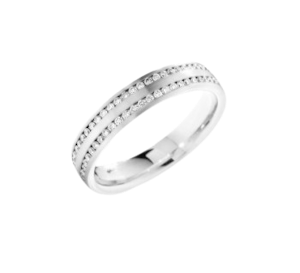 18ct White Gold Eternity / Wedding Ring