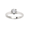 Single Stone 0.75ct D VVS2 Diamond Ring - image 1
