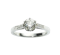 Round Brilliant Cut Diamond and Platinum Solitaire Ring 1.00 Carat L I1 - image 1
