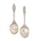 English silver pair of spoons, London, 1891 by Charles Goodwin - image 1