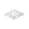 An Antique Diamond Daisy Ring - image 1