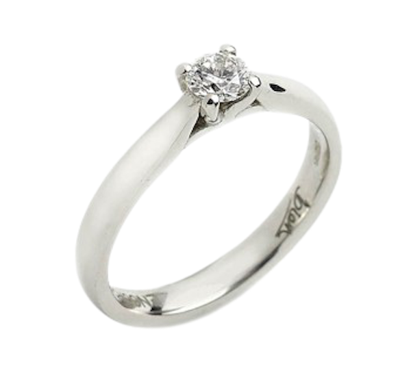 Single Stone Diamond Ring, 0.25ct - image 1