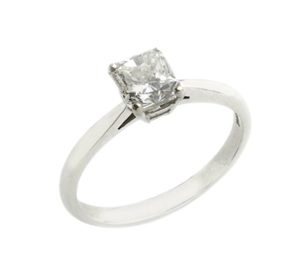 Radiant-Cut Diamond Ring, 1.01ct - image 1