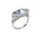 Aquamarine And Diamond Ring - image 1