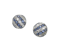 Sapphire And Diamond Stripe Earrings - image 1