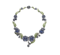 Moira Enamel, Sapphire And Diamond Flower Necklace - image 1