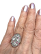 Edwardian Diamond and Ruby Ring - image 1