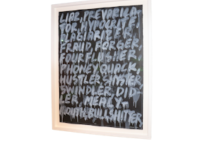 Mel Bochner "Liar"